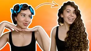 Perfekte LOCKEN über Nacht!😱 - LOCKEN OHNE HITZE!🔥 | Valeria Greb