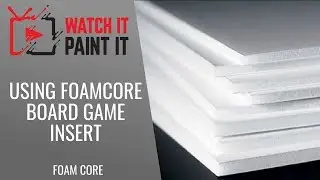 Using Foamcore to Create a Board Game Insert