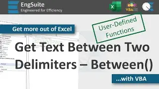 Get Text Between() Delimiters - Our First UDF in Excel VBA
