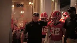 UGA-Alabama SEC Championship Hype Video | The Dawgs go marching in to the Benz