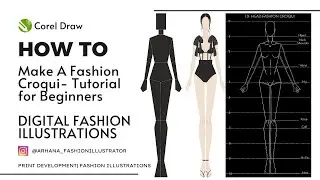 How to make 10 Head Fashion Croqui Tutorial For Beginners (Explained)