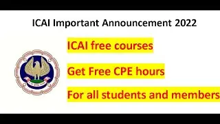 BREAKING NEWS: ICAI certification courses for students 2022