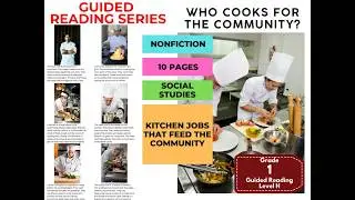 Grade 1 Guided Reading Level H - Who Cooks for the Community