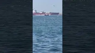 EPS Gas Ship ⛴️ at Porbandar Jetty 