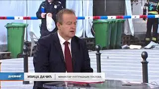 Dačić: Anđelković nije bio učesnik skupa ispred Skupštine Srbije, došao da izvrši nasilje