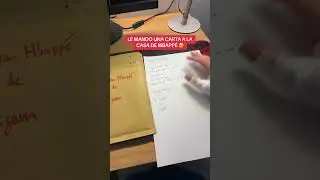 LE ESCRIBO UNA CARTA A KYLIAN MBAPPÉ