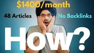 Affiliate Website Earning $1400 per Month in first 10 month