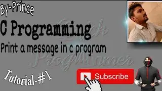 how to print a message in c programming