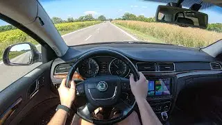 Skoda Superb 2 1.9 TDI - POV Test Drive
