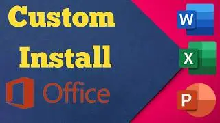 Microsoft office custom installation | How to install only word excel and power point in Ms office