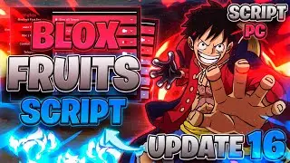 〈UPDATE 16〉ROBLOX ❘ Script Para O Blox Fruits ( Auto Farm, Boss Farm )