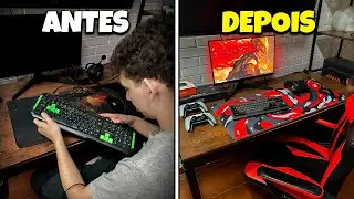 Reformei o Setup do Meu Melhor Amigo (tava ruim kk)