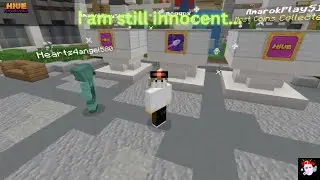 I Am STILL INNOCENT On MURDER MYSTERY MINECRAFT The HIVE!...
