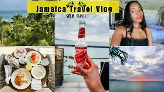 🇯🇲 Solo Travel To Jamaica With Me | Secrets Montego Bay Hotel, Local Food, Friends & Family