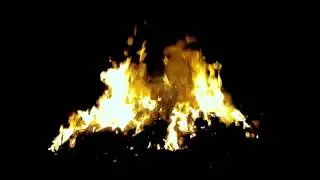 Real Fire Chroma Key Effect