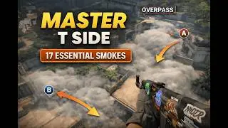 Complete T Side Smoke Guide Overpass (CS2) 