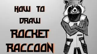 Ep. 158 How to draw Rocket Raccon + Happy Birthday, Stephen!