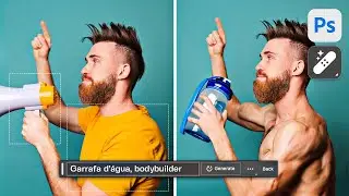 Inteligência Artificial do Adobe Photoshop Beta - Remover IA + Generative Fill