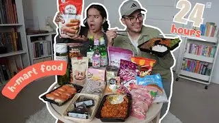 24 hours eating only H-Mart grocery store food