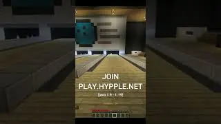 Bowling in Minecraft?