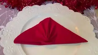 Сервирлвка салфеток 2 часть
