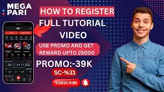 Megapari registration | megapari promo code | megapari registration kaise kare | megapari #megapari