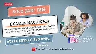 Exames Nacionais: Tudo o que precisas de saber!