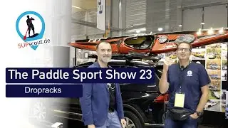 The Paddle Sport Show 2023 - Dropracks, innovative Lösung SUP Transport auf dem Autodach