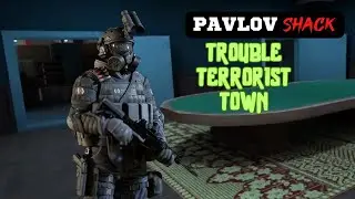 Pavlov Shack VR TTT (Trouble in Terrorist Town) Bunker Map Gameplay