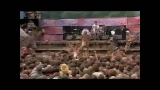 Green Day Woodstock '94 mud fight