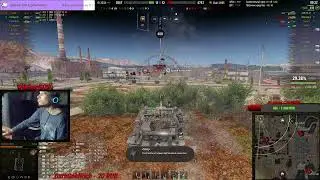 Затащили катку на FV217 Badger на пару с 8 СТ