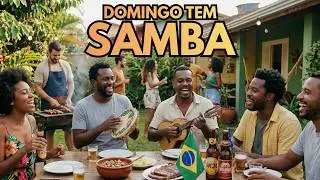 DOMINGO TEM SAMBA 🍺🔥 Só Energia Boa, Churrasco e Amigos (Samba e Pagode 2026)
