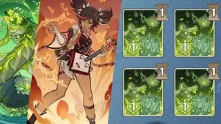 INSANE DISCARD COMBO WITH XINYAN 🎸  | Genshin TCG