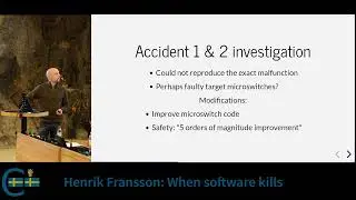 Henrik Fransson: When software kills