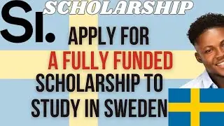 Fully Funded Si Scholarship To Study In Sweden, Covers All Costs For Master's Students.