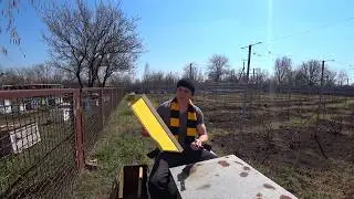 The beginning of April. What a bee wax !?