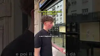 MILAN...THE CITY OF SCAM