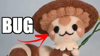 I made a bunch of BUGS for my viewers! | Needle felt tutorial