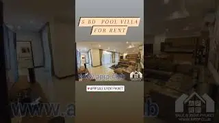 #Rent poolvilla 5 bedrroom Pphuket Tthailand   #phuket #thailand  #villa Kamala beach  www.aprp.club