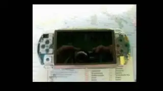 Sony PSP Playstation Portable Fat 1004 auseinander nehmen (Reparieren) mit Bildern