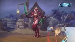 Valeera hero screen theme with Otamatone