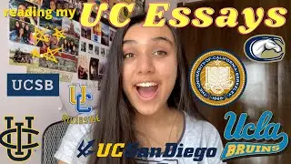 THE ESSAYS THAT GOT ME INTO ALL OF THE UCs + Tips on how to choose prompts & approach them | 2020
