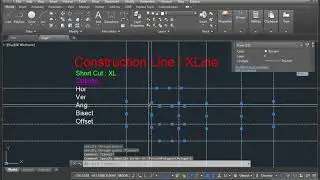 Construction Line Or XLine Command In AutoCAD