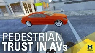Using VR to measure if pedestrians trust autonomous vehicles