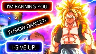 He Said He Will Ban Me, So I Used The Fusion Dance. He Then Gave Up AND RAGE QUIT XENOVERSE 2