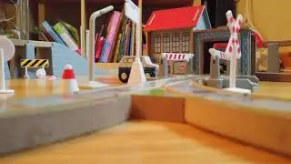 Little Town - Wooden Railway Set