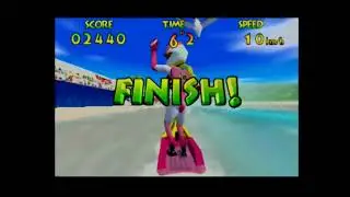 Kaico PAL N64 2x Line Doubler Test - Wave Race 64