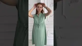Платье для беременных и кормящих 544, фисташка - Одежда для беременных Брянск.