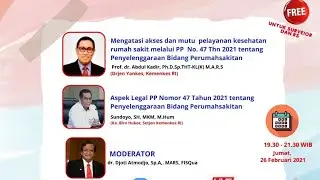 ESB XXVIII : SOSIALISASI PERATURAN PEMERINTAH R.I NOMOR 47 TAHUN 2021
