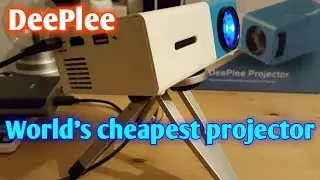 One of the world's cheapest projectors! Any good? DeePlee